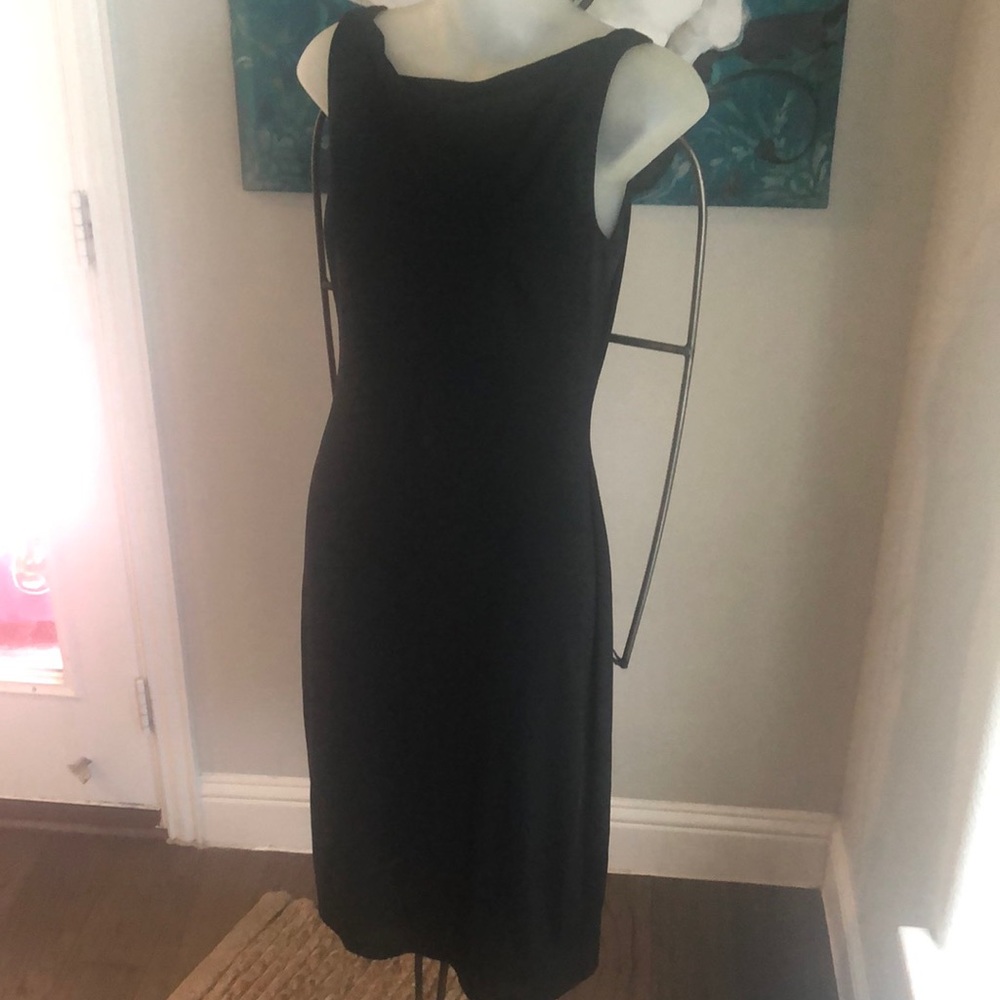 Laundry black cocktail dress